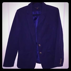Tommy Hilfiger blazer size 12 deep purplish/blue